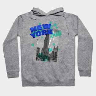 New York Drip - Blue/Teal Hoodie